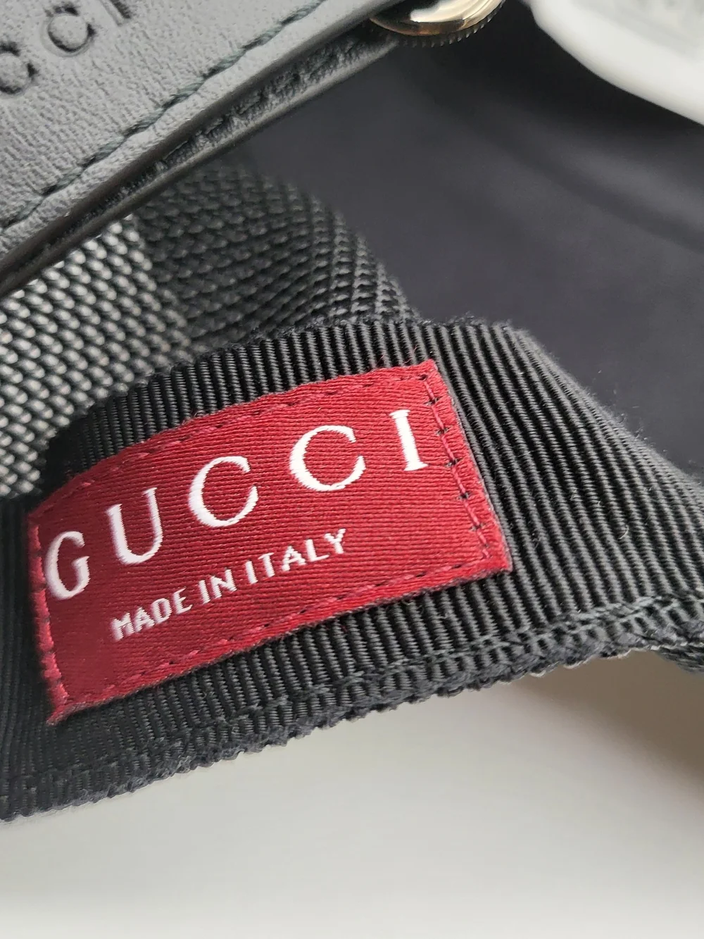 GUCCI GG Supreme Monogram Baseball Hat S Black, Authentic, NWT.!!!